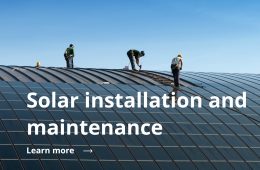 solar installation and maintenance