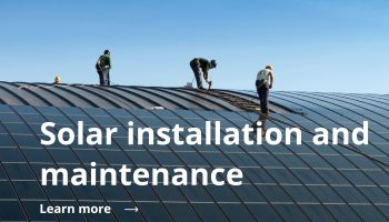 solar installation and maintenance